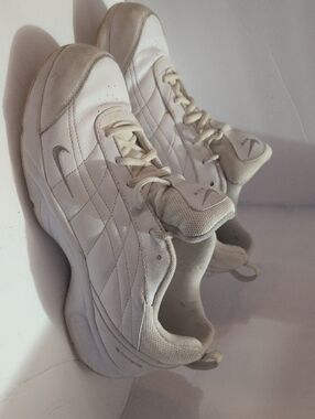 Nike White Quilted Trainer Sneakers